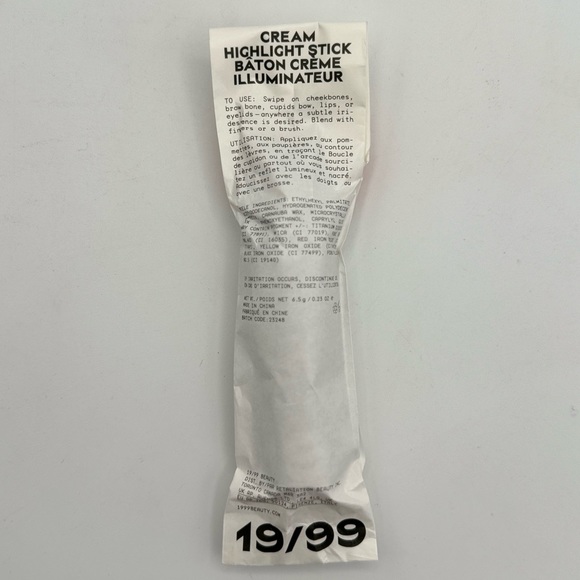 19/99 Cream Highlight Stick in Miele - Picture 3 of 4